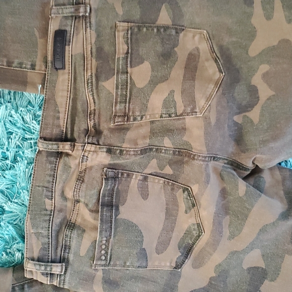 women's blanknyc the reade camo crop sz 28 - Picture 3 of 4